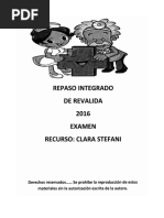 Repaso Integrado de Revalida EXAMEN