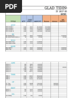 Printing Schedule 2017