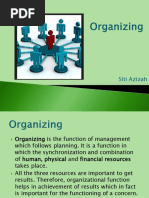 Organizing