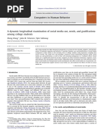 Wang Et Al. (2012) - A Dynamic Longitudinal Examination of Social Media Use, Needs, and Gratifications Among College Students