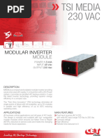 CET Power - MEDIA 230vac Datasheet - V1.2