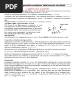 Trasformazioni Geometriche Nel Piano Parte1