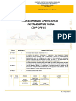 C397-OPE-01 Instalación de Faenas Rev.1