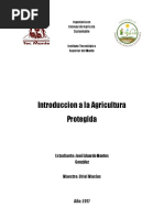 2.1 Caracteristicas de La Agricultura Protegida