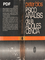 Psicoanálisis de La Adolescencia (Peter Blos) PDF