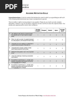 Academic Motivation Scale