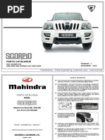 Mahindra Scorpio Catalogo de Partes