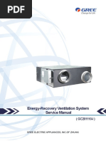 Energy Recovery Ventilation Technical Service Manaul PDF