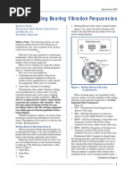 Understanding Bearing Vibration Frequencies PDF