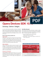 Opera Devices SDK 10 PS