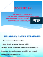 Teknik Delphi PDF