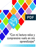 Con Mi Lectura Veloz y Comprensiva Vuelo en Mis Aprendizajes PDF