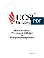 UCSI 2017 Student Handbook 2017