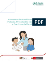 Planificacion Tutoria