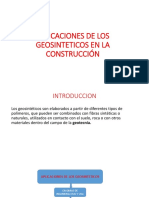 Aplicaciones de Los Geosinteticos en La Construcción