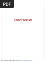 Shaivism PDF