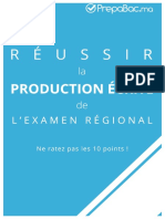 Production Ecrite Regional PDF