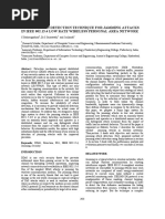 A Fuzzy Based Detection Technique For Jamming Attacks in Ieee 802.15.4 Low Rate Wireless Personal Area Network