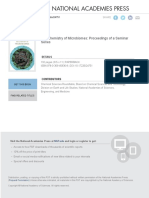 The Chemistry of Microbiomes - NAP