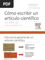 O Escribir Un Artículo Cientifico PDF