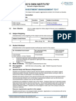 Fin201 Investment Management t2 2017