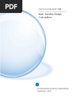 Basic Aeration Design Calculations