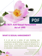 Sexual Harrasment Law