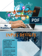 Input and Output Devices 