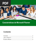 Caracteristicas de Planner