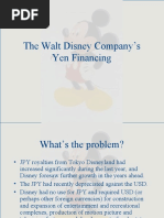 The Walt Disney Company's Yen Financing