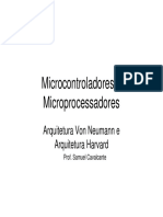 Aula 3 Arquiteturas Microcontroladores e Microprocessadores PDF