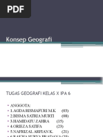 Konsep Geografi