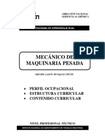 Mecánico de Maquinaria Pesada 201520