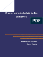 (Manresa - González, - Ada, - Vicente, - Ileana) - El - Color en La Industria de Los Alimentos