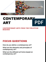 Elements and Principles of Contemporary Arts