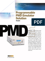 Programmable PMD Emulator Solution: FBERPRO's PMD (Polarization Mode