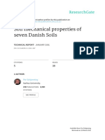 Soil Mechanical Properties of Seven Danish Soils: Technical Report