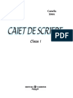 Caiet Scriere Cls 1 Dulica Art 20151 PDF