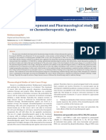 Method Development and Pharmacological Study of Chemotherapeutic Agents OAJT - ms.ID.555568 Drkrishnasarmapathy