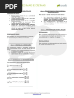 Matematica Fracoes Decimais e Dizimas v01