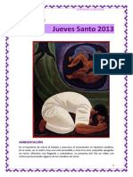 Hora Santa-Jueves Santo 2013