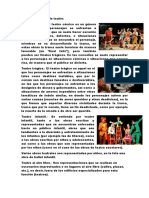 Principales Tipos de Teatro