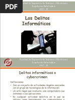 Los Delitos Informaticos