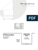 30-Inch Free-Standing Gas Range: Model No. Fgflmc55G