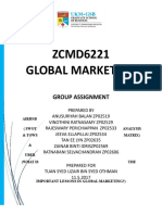 Zcmd6221 - Global Marketing - Group Assignment