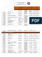 Jadwal Kegiatan Perkemahan