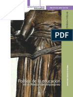 Politica Educacion Mexico Cont PDF