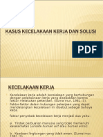 Kasus Kecelakaan Kerja Dan Solusi