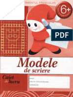 Modele de Scriere Caiet de Lucru Grupa Pregatitoare PDF