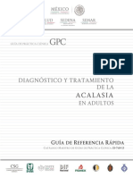 RR Diagnóstico y Tratamiento de La Acalasia en Adultos